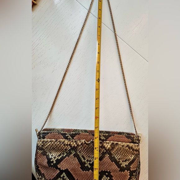 Vintage Morris Moskowitz Reptile Handbag Crossbody 1970’s - Picture 12 of 16